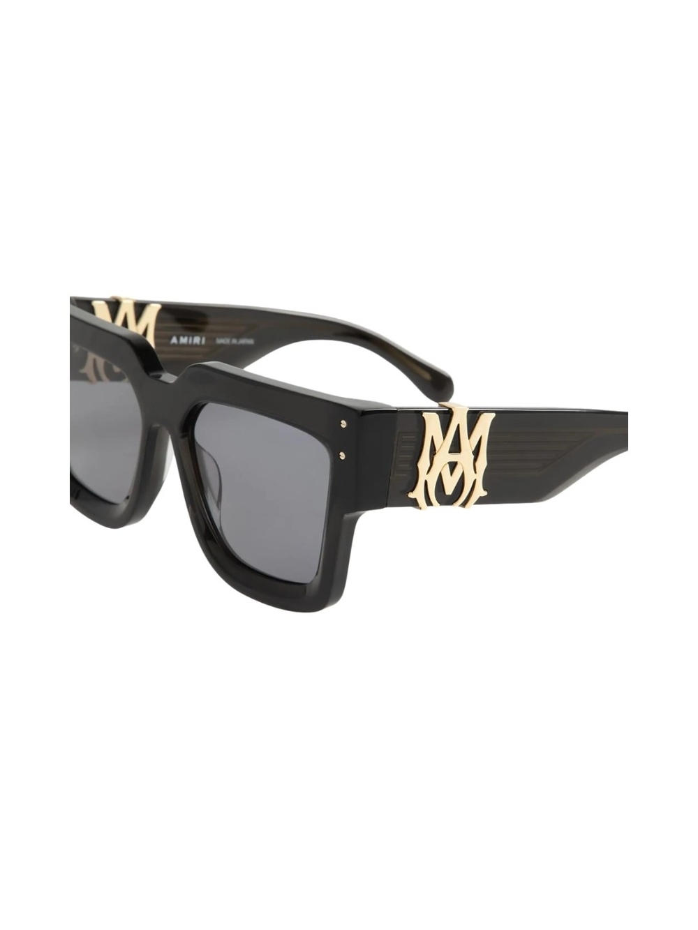 AMIRI Black Men's Logo-Trim Sunglasses